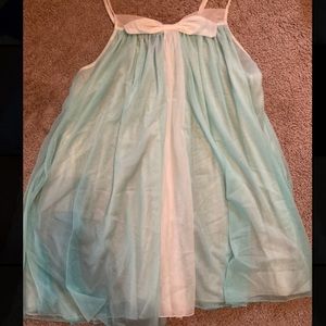 Adorable baby blue Betsey Johnson Nightgown!